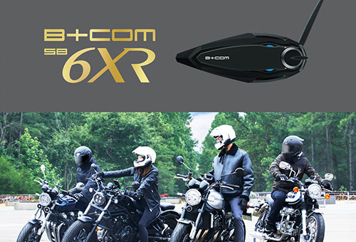 バイク用Bluetoothインカム「B+COM」シリーズ新製品＜B+COM SB6XR＞発売のご案内