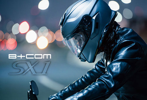 バイク用インカム「B+COM」シリーズ「B+COM SX1」2024年4月19日(金) 新発売