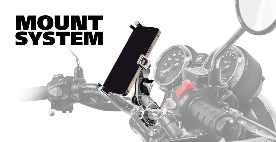 バイク用デバイスホルダー『MOUNT SYSTEM』新製品発売 - SYGNHOUSE