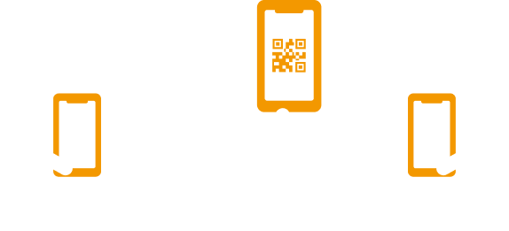 その場で二次元コードでチャンネルへ参加するイメージ