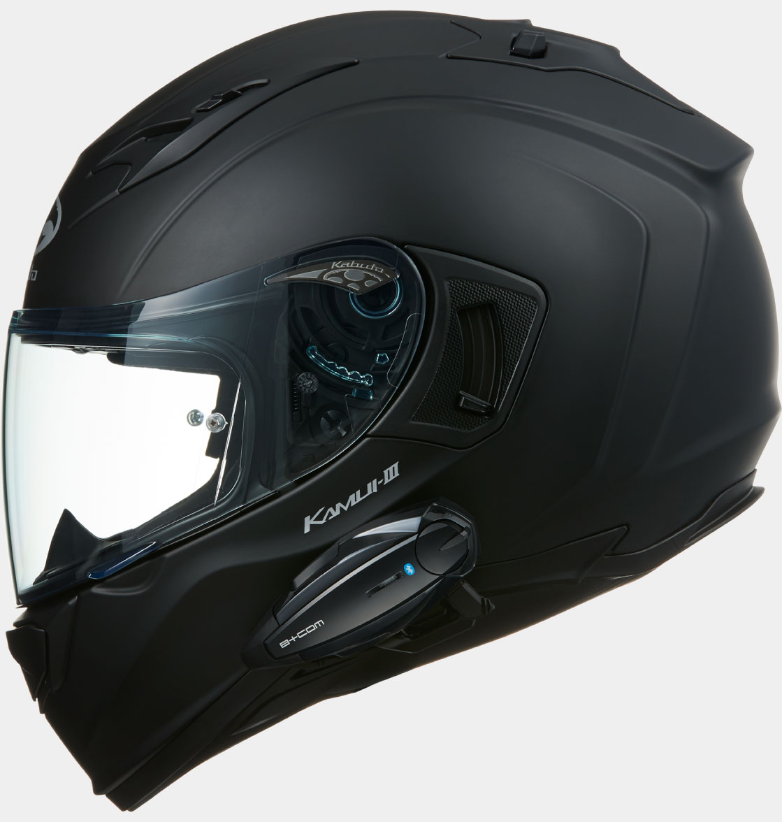 B+COM ONE バイク用インカム フルフェイスヘルメット取付方法 OGK ...