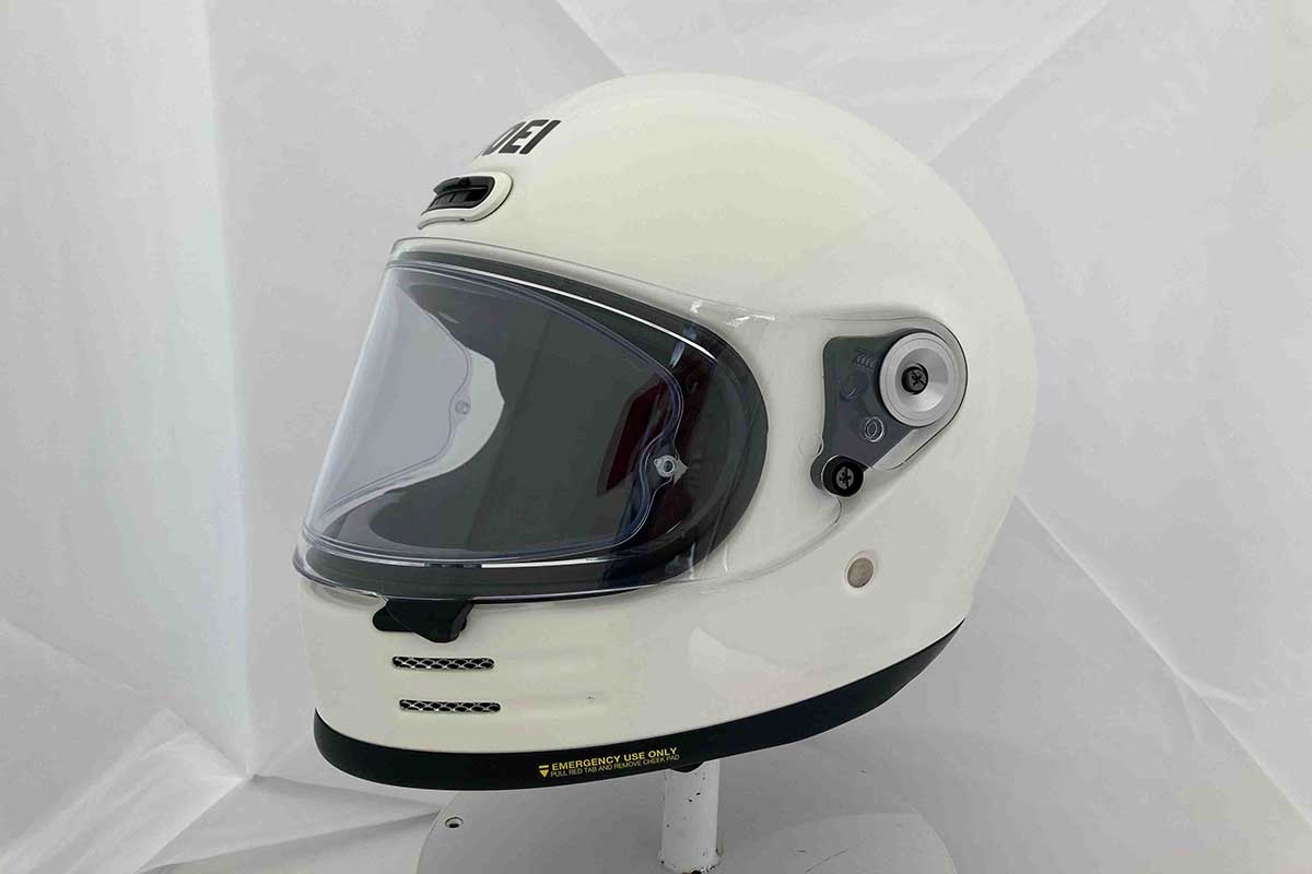 B+COM ONE バイク用インカム フルフェイスヘルメット取付方法 SHOEI ...