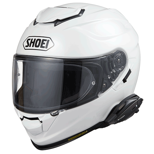 B+COM ONE バイク用インカム フルフェイスヘルメット取付方法 SHOEI GT ...