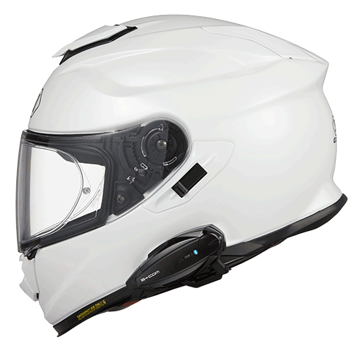 B+COM ONE バイク用インカム フルフェイスヘルメット取付方法 SHOEI GT 