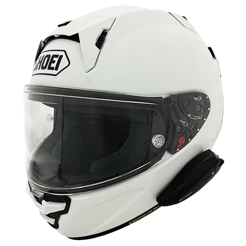 B+COM ONE バイク用インカム フルフェイスヘルメット取付方法 SHOEI X 