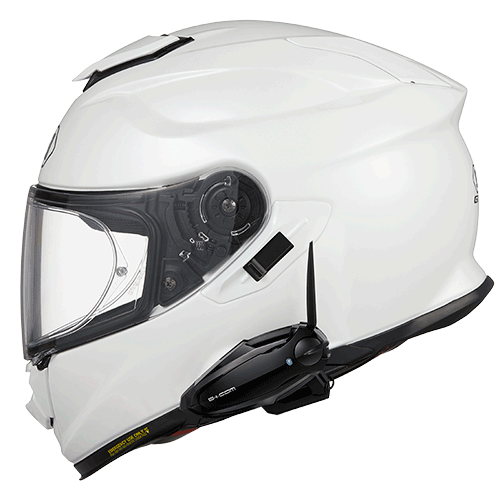 B+COM SB6X バイク用インカム フルフェイスヘルメット取付方法 SHOEI 