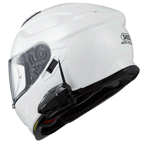 B+COM SB6X バイク用インカム フルフェイスヘルメット取付方法 SHOEI