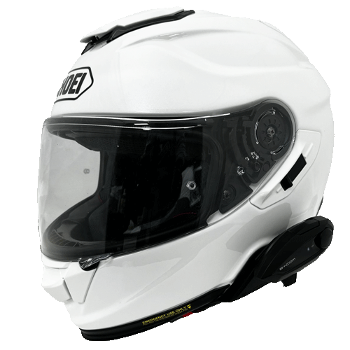 B+COM TALK バイク用インカム フルフェイスヘルメット取付方法 SHOEI 
